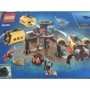 LEGO Ocean Exploration Base City Oceans 60265 New Sealed Box